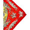 HERMES Karussell Schal Rot 90 64605466 [P]