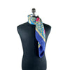 HERMES Reit-Schal Blau 9090 64606529 [P]