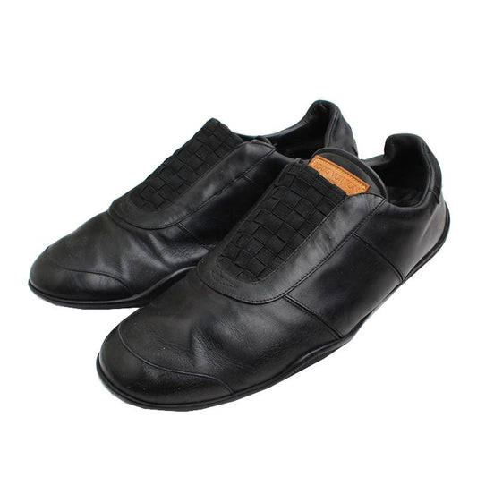 LOUIS VUITTON Schwarze Leder Herren Loafer 8 64608491