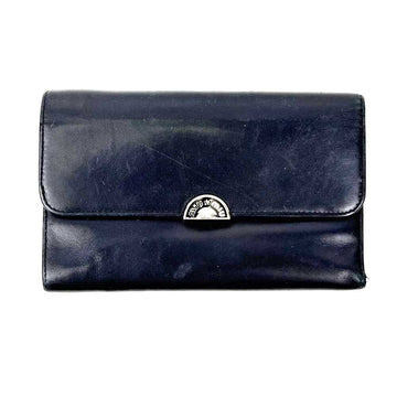 Miu Miu Modern Simple Line Leather Wallet Black 64628068