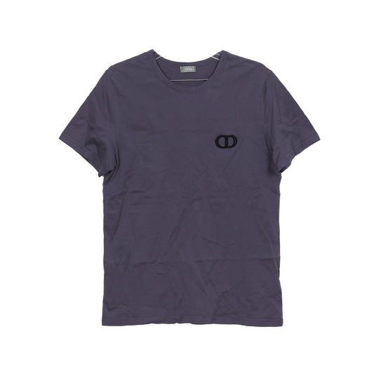 Dior CD Icon Logo Cotton T-Shirt in Purple XL 64537753