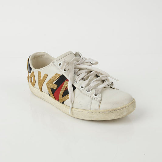Gucci Loved Ace Sneakers White Leather 35.5 64706804