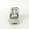 CHANEL G29134 Gray White Wool Cruise Sneakers 36.5 64626575 [P]