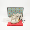 GUCCI アイボリー レザー ミッキーマウス エース スニーカー 38サイズ 602129 121844294 [P]