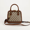 GUCCI ミニ GG スプリーム キャンバス ホースビット 1955 トップ ハンドル トート兼ショルダーバッグ 64852956 [P]