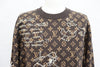 LOUIS VUITTON Monogramm bestickter Wollcrewneck L 65324493 [P]