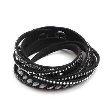 SWAROVSKI Kristall Stoffarmband 65625605