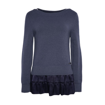 Louis Vuitton Wool Cashmere Ruffle Detail Knit 65629200