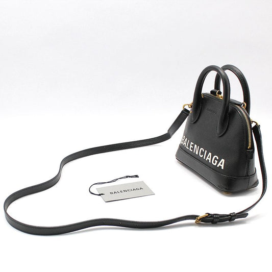 BALENCIAGA 550646 ブラック ビルトップ ハンドル XXS クロスバッグ 65643097