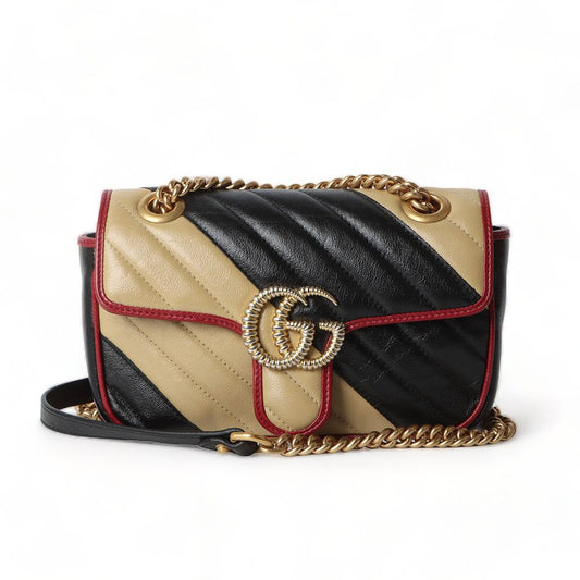 GUCCI 446744 GG マモント マトラッセ ミニ クロスボディバッグ/31581 65673118