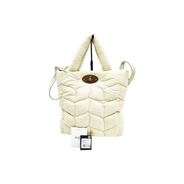 MULBERRY Big Softy Nappa Quilted Tote 2WAY Gelb HH8629 65747893