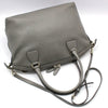 Gucci Gray Leather Gold-tone Double G Interlocking Dome Shoulder Bag 449651 65751405 [P]
