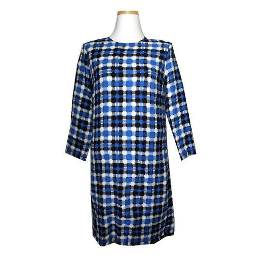 MSGM チェックフリンジワンピース 44, 55 65868122