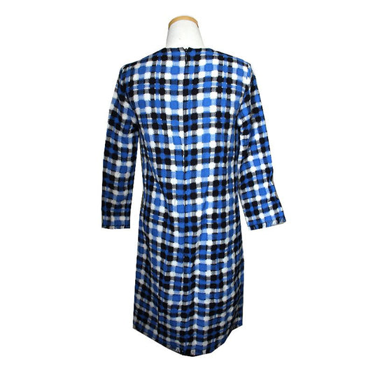 MSGM チェックフリンジワンピース 44, 55 65868122