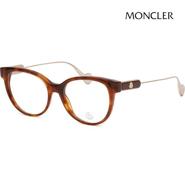 Moncler Eyeglasses Frame ML5056 052 Luxury Tortoiseshell Horn Frame ...