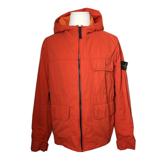 STONE ISLAND オレンジジップフードジャケット 44 55 65883065