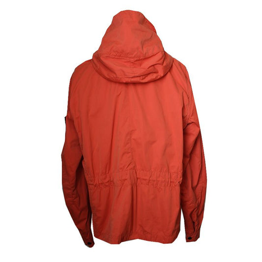 STONE ISLAND オレンジジップフードジャケット 44 55 65883065