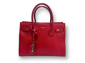 SAINT LAURENT サドジュール ベビー ショルダーバッグ レッド 477477 66123418