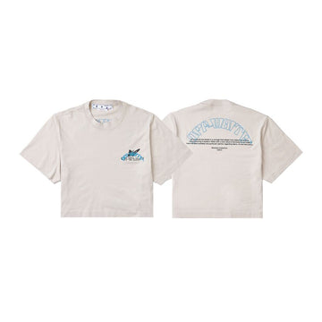 Off White Women's Butterfly Logo Short Sleeve T-Shirt 49734008