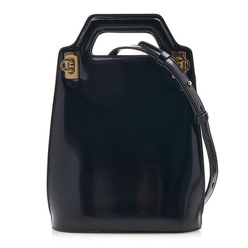 SALVATORE FERRAGAMO Wanda North South Mini Bag 21 3494 NERO 0762502 62216530
