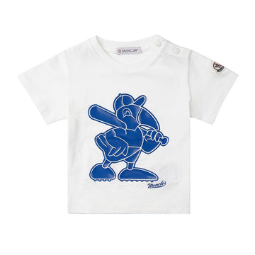 MONCLER プリントコットンTシャツ 8C00002 8790N 034 (12-24M) 49890768