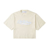Off White Women's Baseball Rosso Crop T-shirt 49733969 [P]