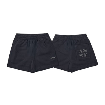 OFF WHITE Herren Arrow Baumwoll Shorts OMCI015S23FLE0051001 49734189