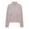 AMI Damen Leder Logo Patch Strick FKS424 KN0031 679 62398341 [P]