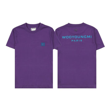 WOOYOUNGMI コットンバックロゴTシャツ 50276763