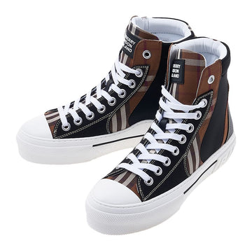 Burberry Men's Vintage Check Cotton High-Top Sneakers 8062832 M 7 M TOP B1793 50567214