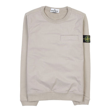 Stone Island Boys Logo Patch Cotton Sweatshirt 791660143 V0092 (6-8) 62217039