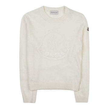 MONCLER Mädchen Logo-Patch Wollpullover 9C00005 M1241 032 (8-10) 62399003