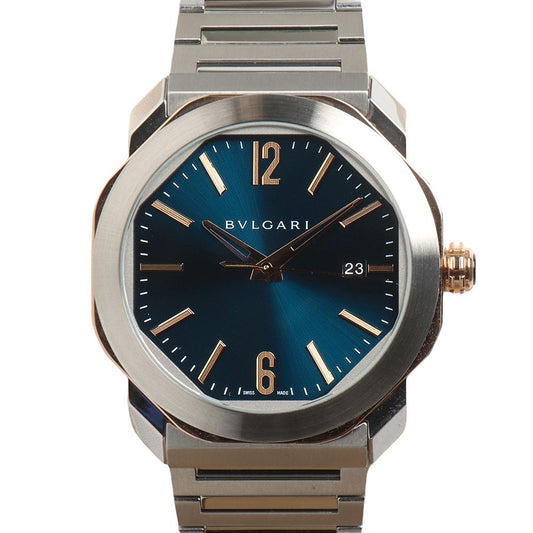 Bulgari Bvlgari Octo Roma Blue Dial Combination 41MM 103205 OCP41SG 66503156