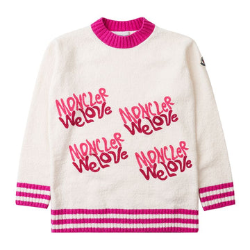 MONCLER Mädchen Girocolo Strick 9C00007 M2068 556 (4-6) 49890748