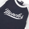 MONCLER Logo-Print Langarm-T-Shirt für Jungen 8D00001 8790N 778 (12-24M) 49890760 [P]