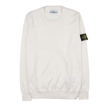 Stone Island Men's Logo Patch Crewneck Knit 52154425