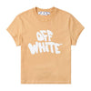 OFF WHITE Damen T-Shirt mit Logo-Print aus Baumwolle OWAA112S23JER0031701 49734030 [P]