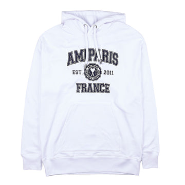 AMI Men's Lettering Logo Hoodie USW208 747 100 50567575