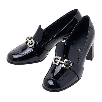 Salvatore Ferragamo Women's Double Gancini Loafers OLIVIA 60 NERO 0758072 51610642