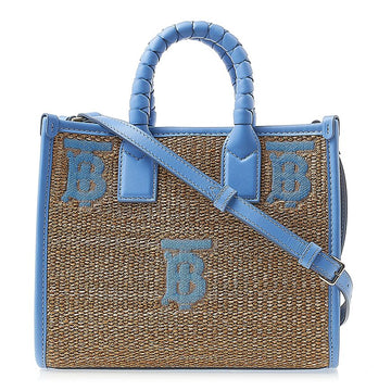 BURBERRY ミニフレイヤートートバッグ 8066172 LL MN DF6 B3605 52786770