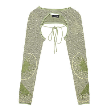 House of Sunny Women's Kiwi Motif Bolero VOL21107 KIWI 53270250