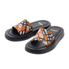BURBERRY Damen Monogramm Druck Canvas Slides 34204429 [P]