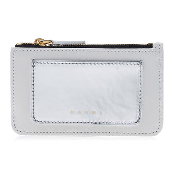 MARNI Damen Logo Leder Kartenhalter P0410 ZO455 52566012