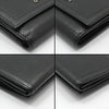 GIVENCHY Schwarzes Leder Pandora Portfolio mit silbernem Logo 66571939 [P]