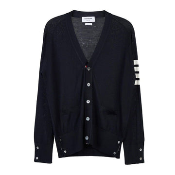 Thom Browne Men's 4-Bar Sleeve Classic V-Neck Cardigan MKC002A Y1014 415 64452525