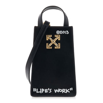 Off White Women's Zitney Phone Pouch Bag OWNV012C99LEA0011001 53233014