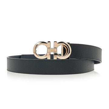 Salvatore Ferragamo Men's Double Gancini Reversible Belt 67 5542 NERO 0714423 44368183