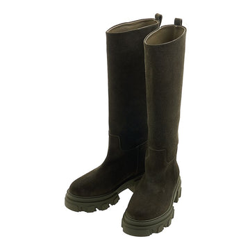 GIA BORGHINI スエードロングブーツ PERNI07 5600 44244237