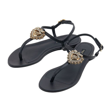 DOLCE & GABBANA 女性用 ディボーション フラット サンダル CQ0353 AX191 80999 63075540