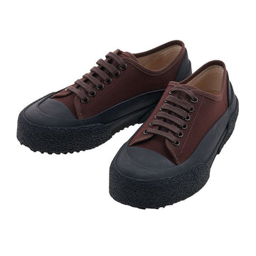 STUDIO NICHOLSON Unisex Canvas Sneaker SHARP SN735 CHESTNUT 54692355